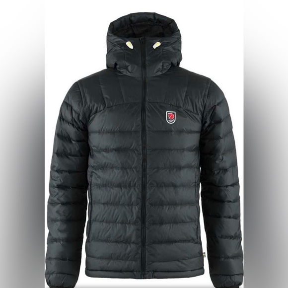 FJÄLLRÄVEN Men's Expedition Down Parka hoodie size small and 2x - Picture 1 of 11